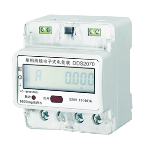 DDS2070單相導(dǎo)軌式電子電能表